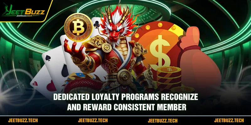 Dedicated loyalty programs recognize and reward consistent member