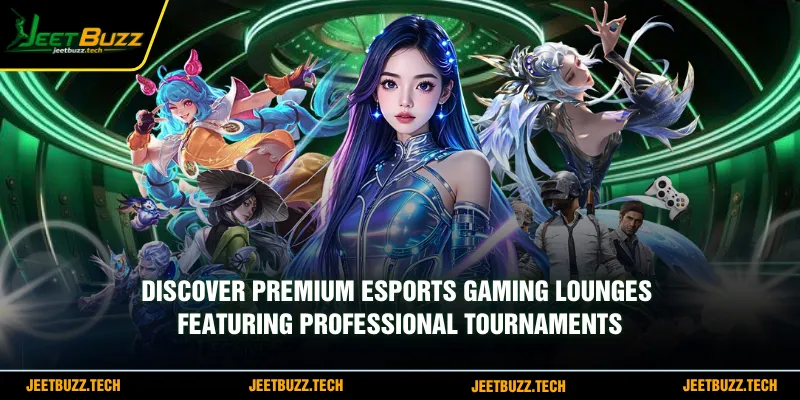 Discover premium esports gaming lounges featuring professional tournaments
