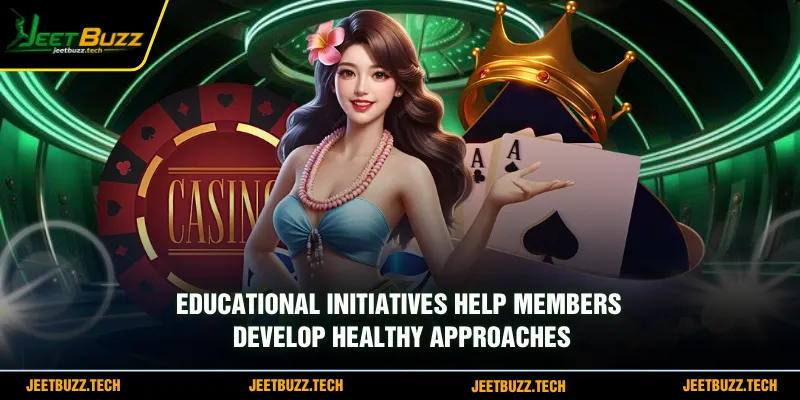 Educational initiatives help members develop healthy approaches