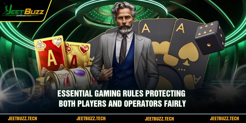 Essential gaming rules protecting both players and operators fairly