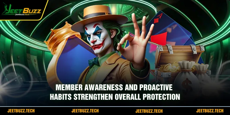 Member awareness and proactive habits strengthen overall protection