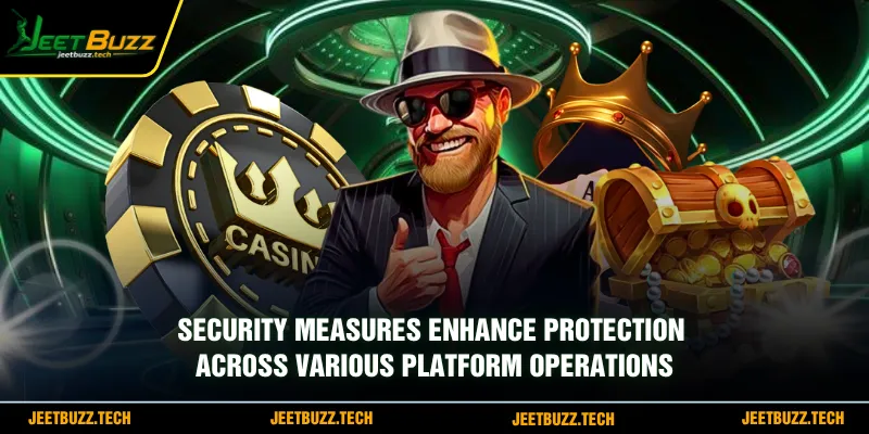 Security measures enhance protection across various platform operations