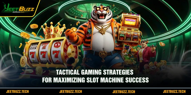 Tactical gaming strategies for maximizing slot machine success
